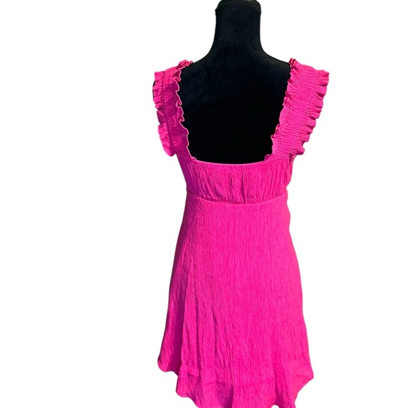 Altar'd State Fuchsia Sleeveless Dress - Picture 3 of 14
